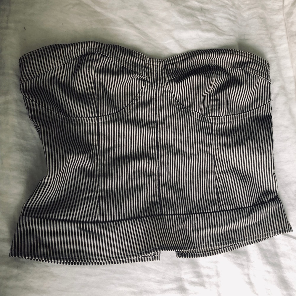 Urban Outfitters strapless bustier